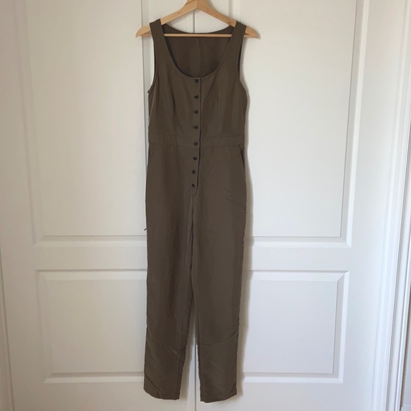 American Apparel Olive Green Jumpsuit - SMALL - Picture 2 of 9